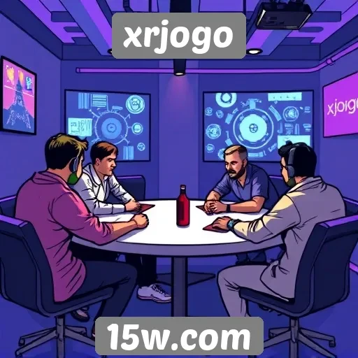 jogadores debatem mecânicas em xrjogo