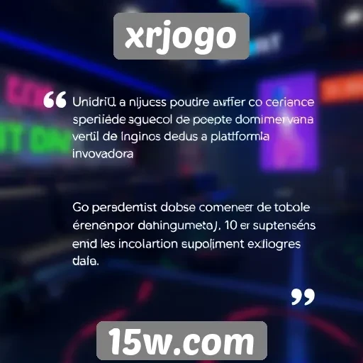 avaliações de usuários sobre a experiência no xrjogo